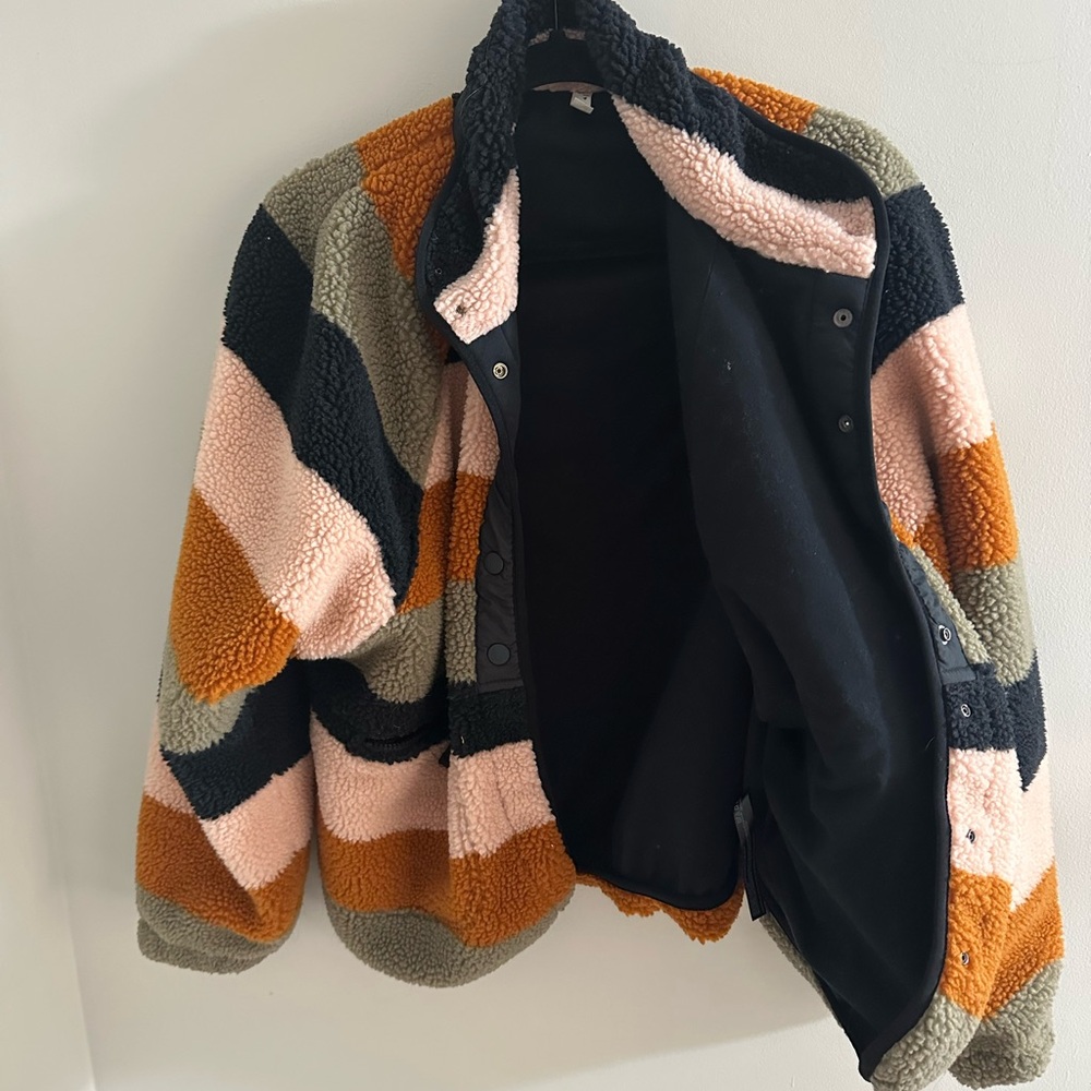 Free People Movement Rocky Ridge Fleece Jacket Size Medium - Picture 6 of 8